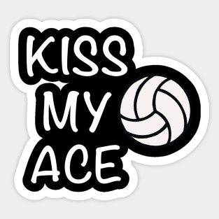 Volleyball Ace Sticker